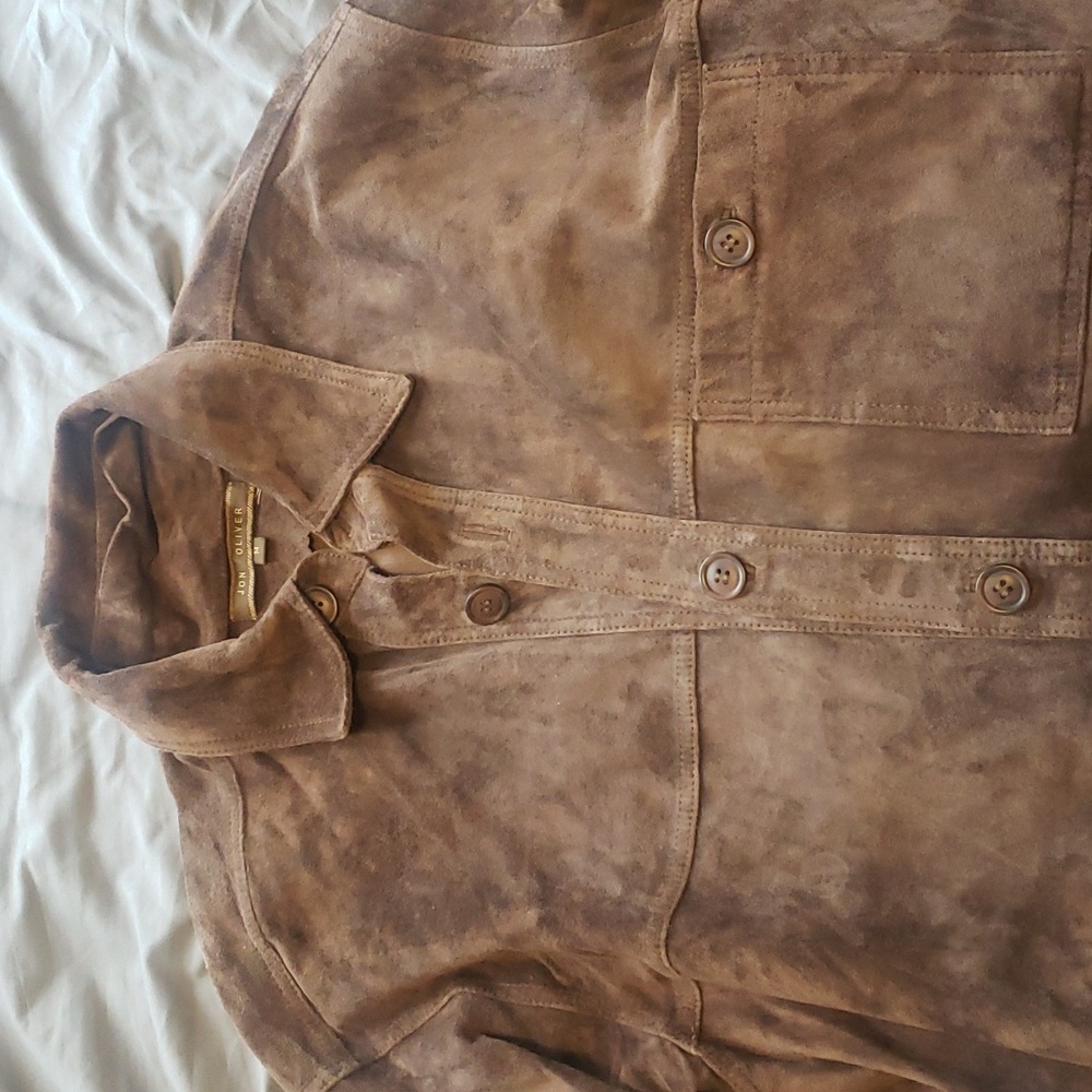 Jon Oliver Suede Jacket
